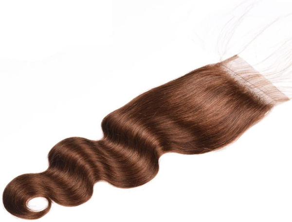 Lace closure coloring